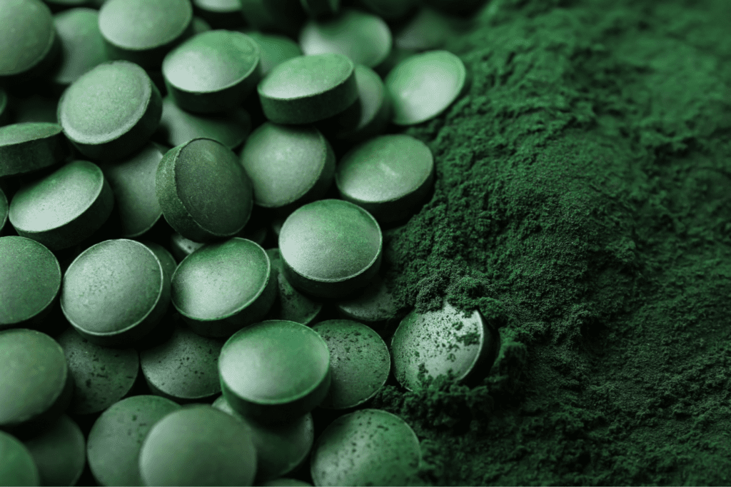image showing spirulina for a blogpost called: Wanna Know The 9+ Most Sustainable Protein Sources? No. 1 Will Surprise You!