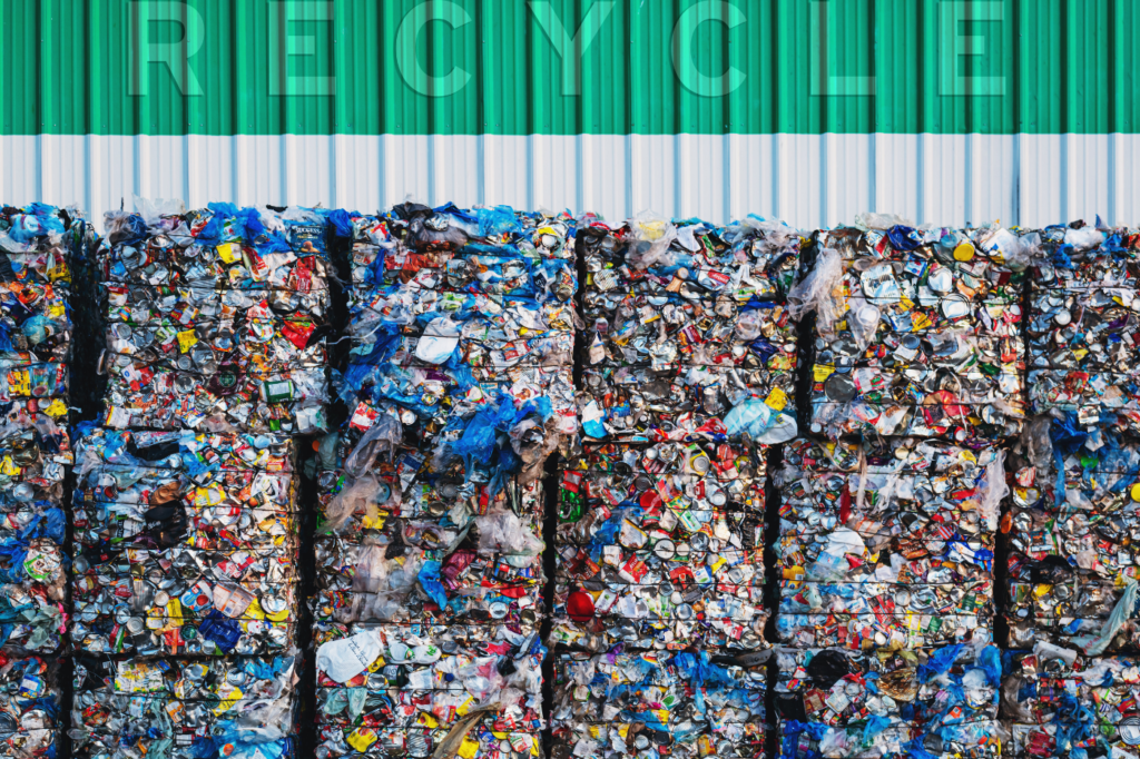 featured image in How to: Minimize Waste (Zero Waste Living Guide 2024) showing a recycle center