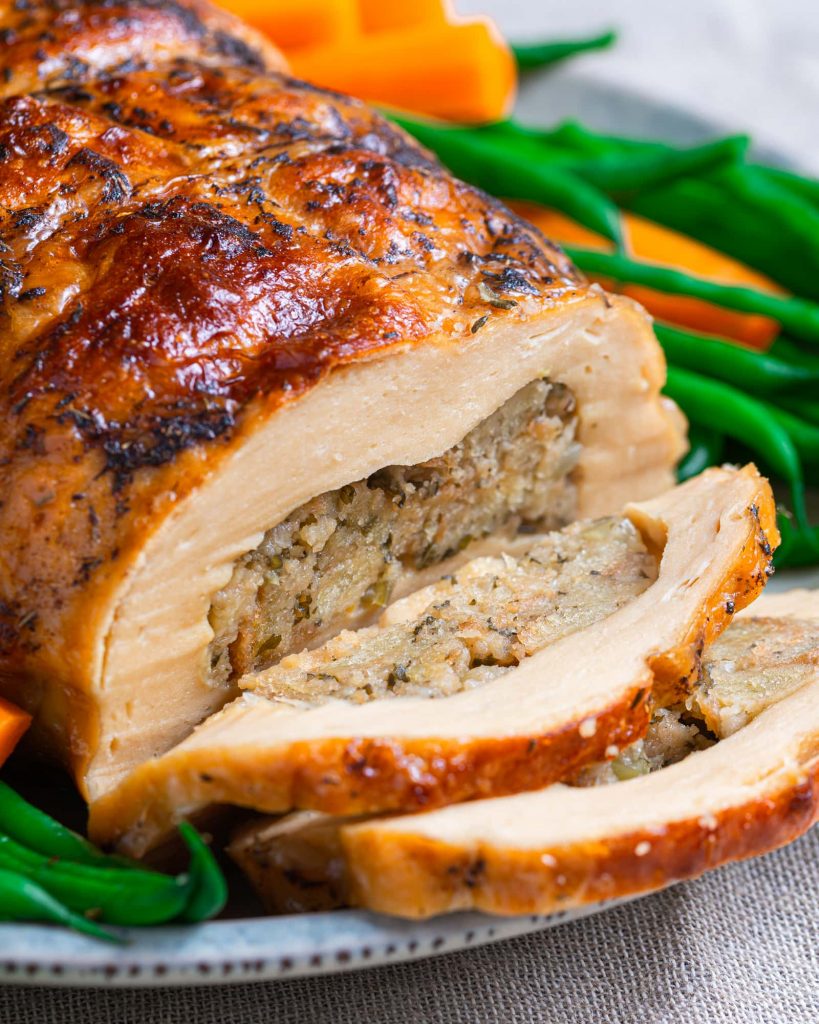 vegan Christmas recipe: turkey roast