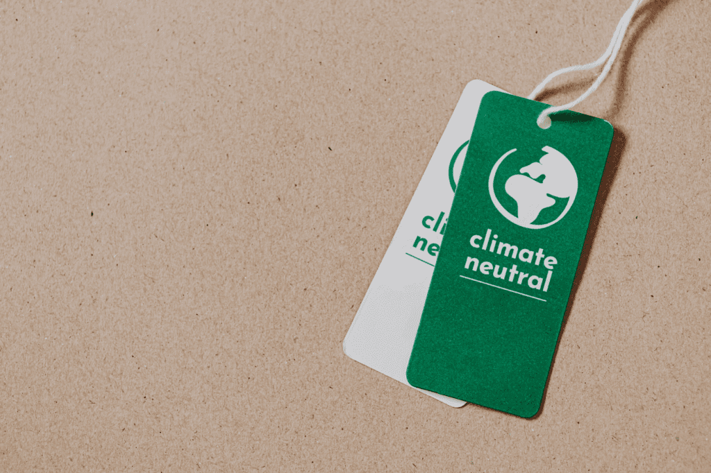 climate neutral tags