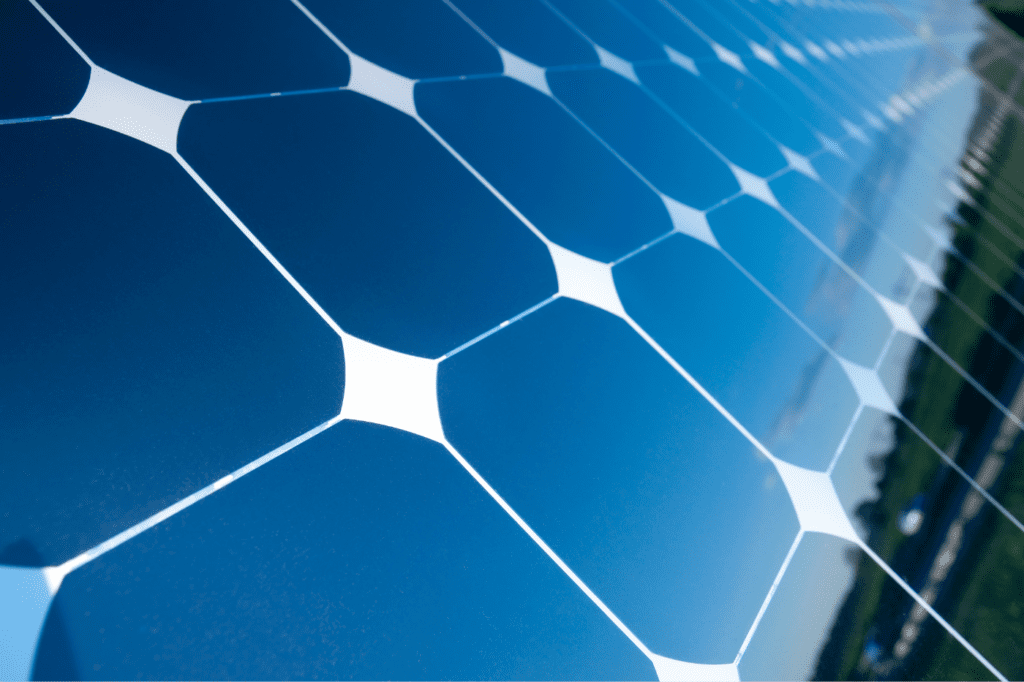 image showing monocrystalline solar panels