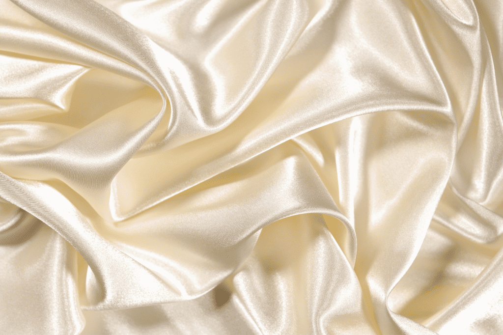 image showing white and silky image showing modal fabric in different colors fabric