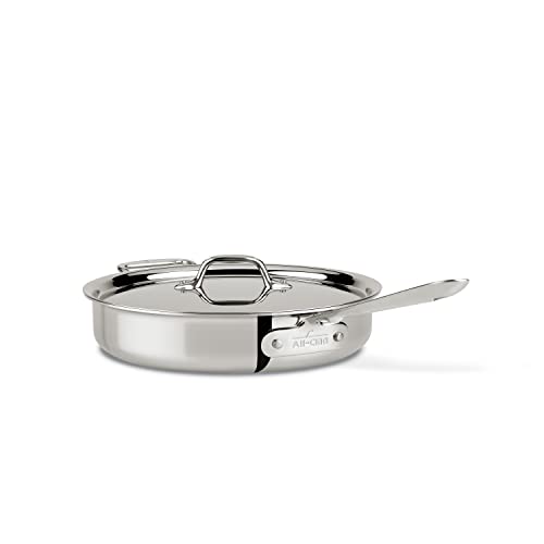 All-Clad D3 3-Ply Stainless Steel Sauté Pan